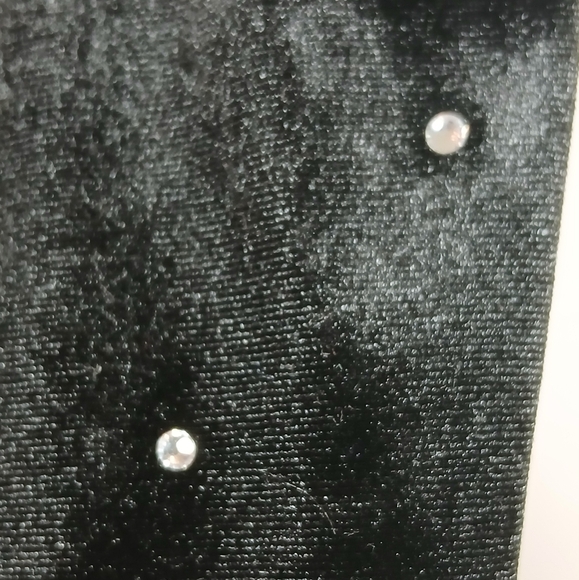 & Other Stories Rhinestone Velvet Wrap Top size 0 - Picture 8 of 15